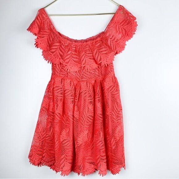 Lovers + Friends- Dream Vacay Dress in Coral - Picture 5 of 6
